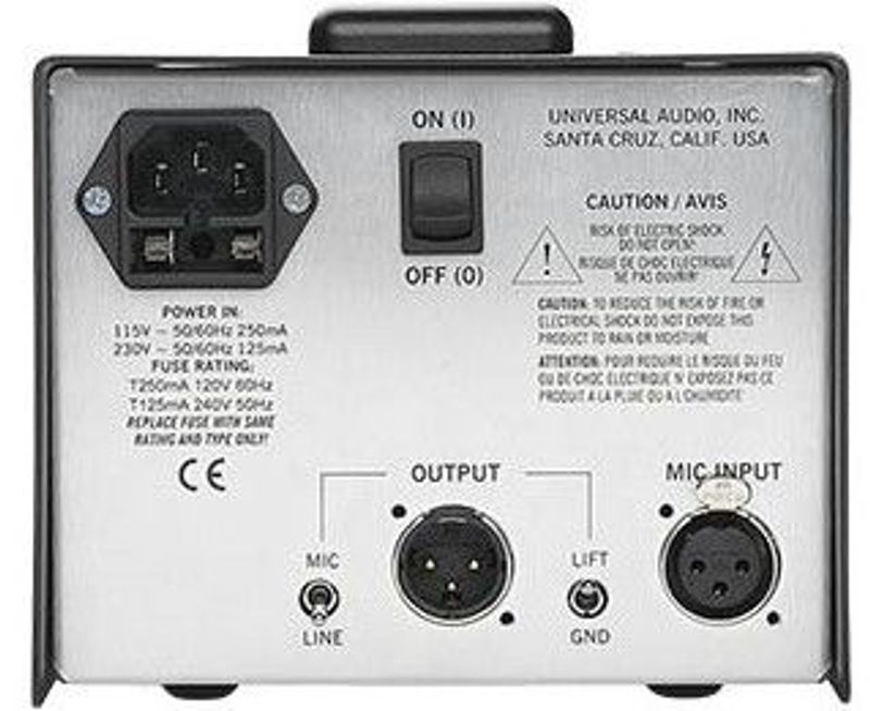 Universal Audio Solo/610 Classic Tube Single Channel Mic Pre