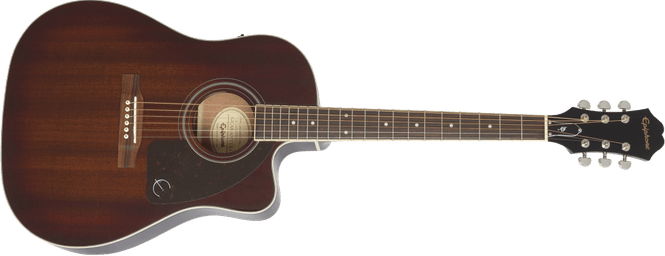 Hovedbilde Epiphone AJ-220SCE Mahogany Burst