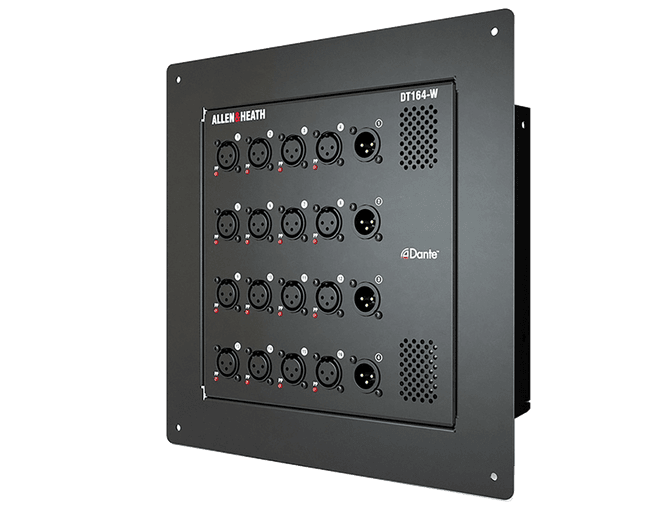 Hovedbilde A&H DT164-W wall-mount/floor Dante I/O expander; ...
