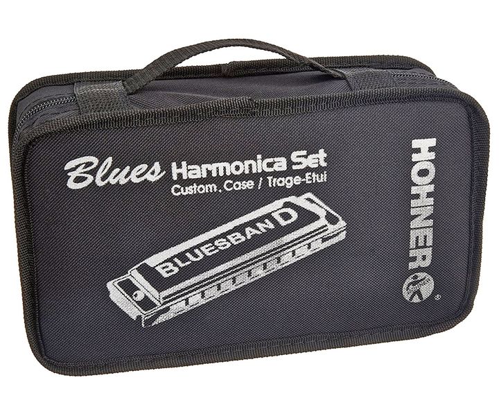 Hohner Blues Band 7 pcs. Harmonica Set (C,D,E,F,G,A,Bb Munnspillpakke