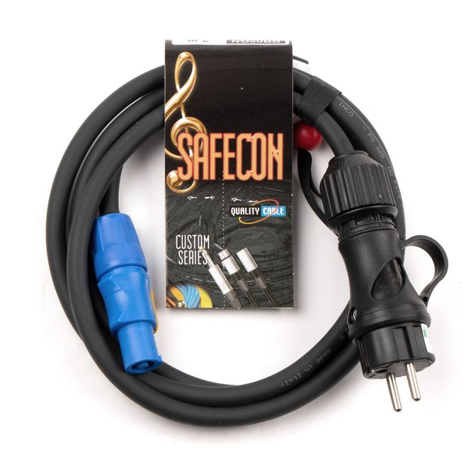 Hovedbilde SAFECON RR02GN 2M Schuko Powercon