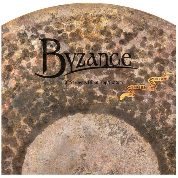 Meinl 13" Byzance Brilliant Serpents Hihat