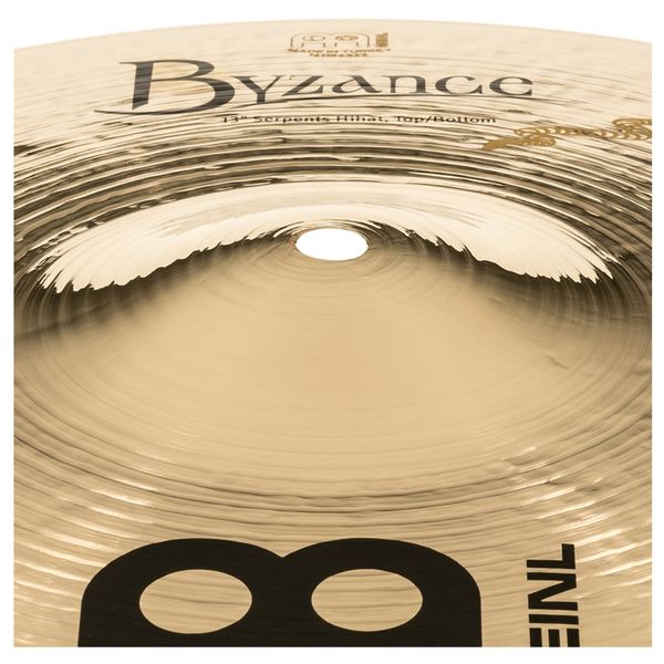 Meinl 13" Byzance Brilliant Serpents Hihat